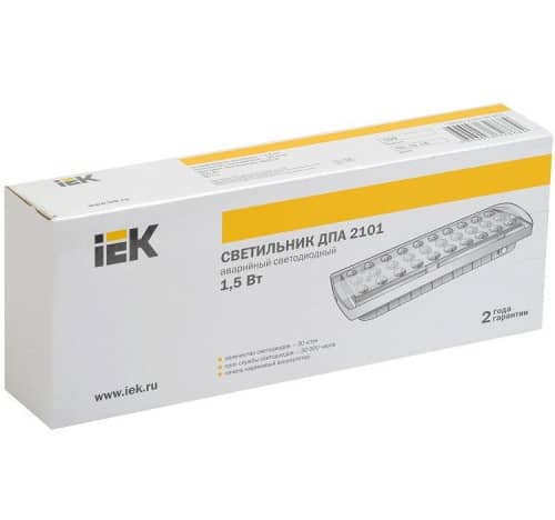 Купить Светильник IEK ДПА 2101 LDPA0-2101-30-K01 аварийный по низкой цене