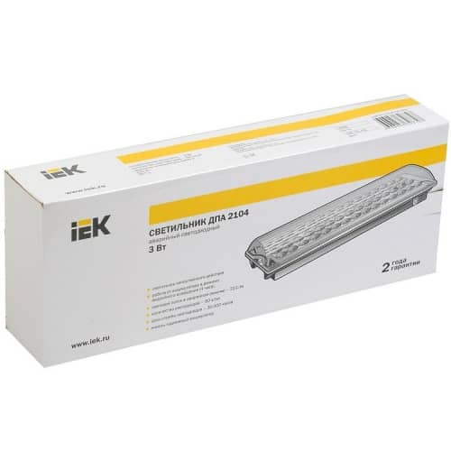 Купить Светильник IEK ДПА 2104 LDPA0-2104-60-K01 аварийный по низкой цене