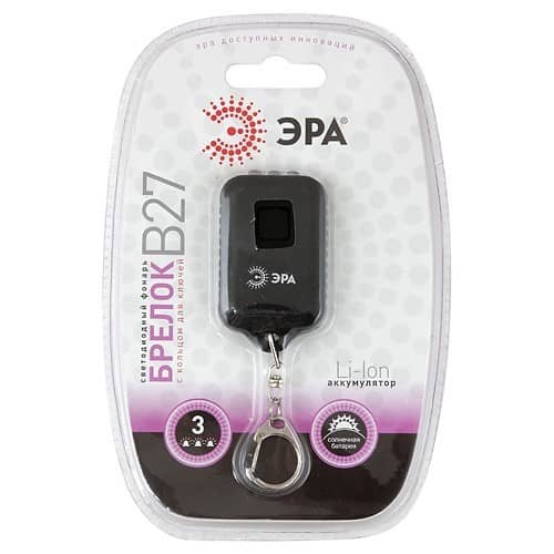 фонарь-брелок эра в27 2led на солнечной батареи светодиодный Купить Фонарь-брелок Эра В27 2LED на солнечной батареи светодиодный по низкой цене