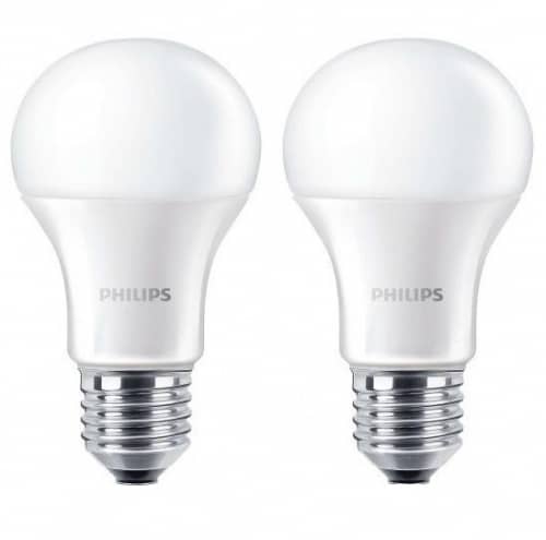 Купить Лампа Philips 929001900227 ESS LEDBulb 11-95Вт E27 1CT/12RCA 3000К светодиодная 2 штуки по низкой цене