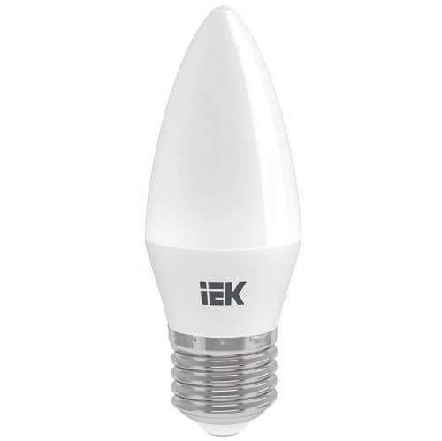 Купить Лампа IEK Eco C35 5W Е27 4000К светодиодная по низкой цене