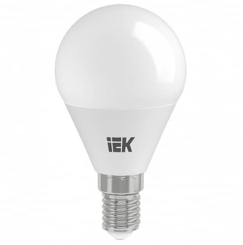 Купить Лампа IEK Eco G45 5W Е14 3000К светодиодная по низкой цене