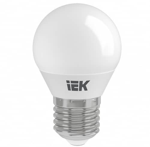Купить Лампа IEK Eco G45 7W Е27 3000К светодиодная по низкой цене