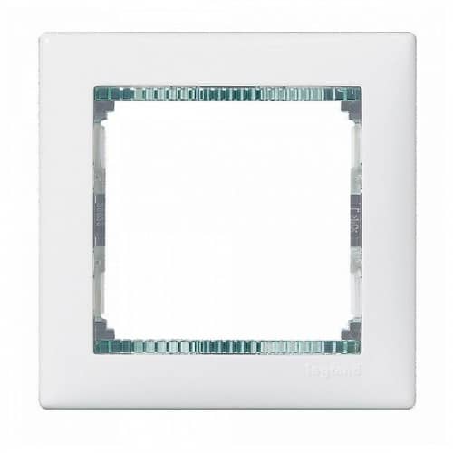 Купить Рамка Legrand Valena 694243 одноместная белая/кристалл по низкой цене