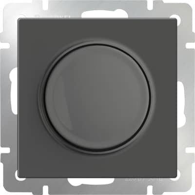 Купить Диммер Werkel WL07-DM600 поворотный серо-коричневый по низкой цене