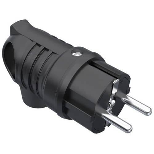 Купить Вилка Bemis BK1-1402-2021 16A IP44 электрическая угловая с кольцом по низкой цене
