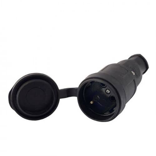 Купить Штепсельное гнездо Lezard 106-0400-102 с заглушкой по низкой цене