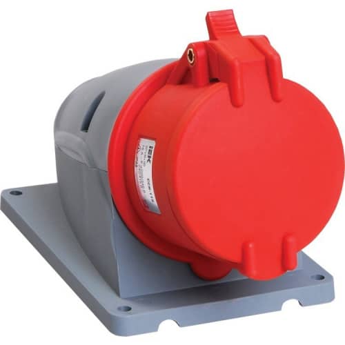 Купить Розетка IEK ССИ-124 Magnum PSN12-032-4 32А 380В 3P+PE для открытой проводки по низкой цене