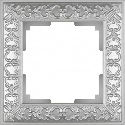 Купить Рамка Werkel Antik WL07-Frame-01 жемчужная одноместная по низкой цене