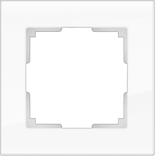 Купить Рамка Werkel Favorit WL01-Frame-01 белая одноместная по низкой цене