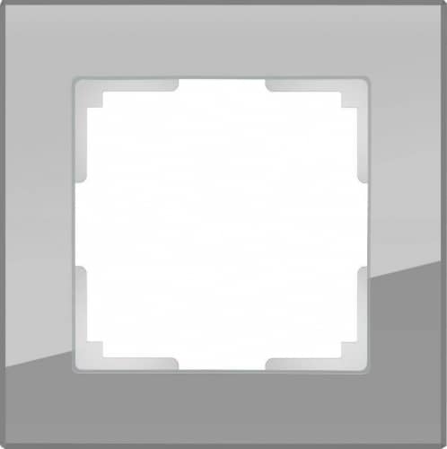 Купить Рамка Werkel Favorit WL01-Frame-01 серая одноместная по низкой цене