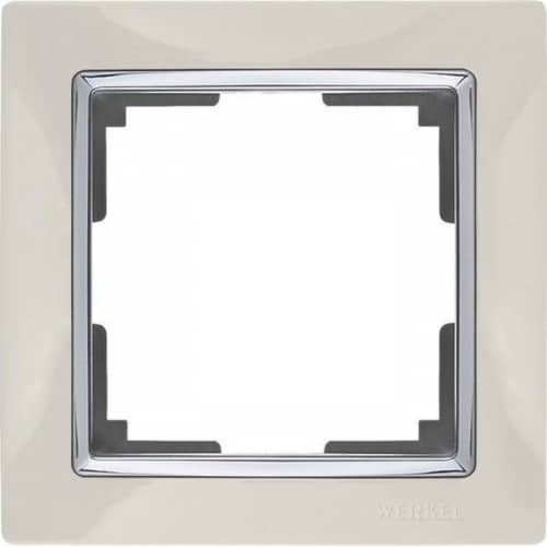 Купить Рамка Werkel Snabb WL03-Frame-01-ivory Слоновая кость одноместная по низкой цене