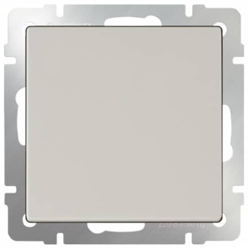 Купить Переключатель Werkel WL03-SW-1G-С-ivory перекрестного одноклавишный Слоновая кость по низкой цене