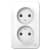Купить Розетка Schneider Electric Blanca BLNRA000201 двухместная без заземления белая по низкой цене