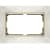 Купить Рамка Werkel Snabb WL03-Frame-01-DBL-ivory-GD Слоновая кость/золото для двойной розетки по низкой цене