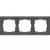 рамка werkel snabb basic wl03-frame-03 серо-коричневая трехместная Купить Рамка Werkel Snabb Basic WL03-Frame-03 серо-коричневая трехместная по низкой цене