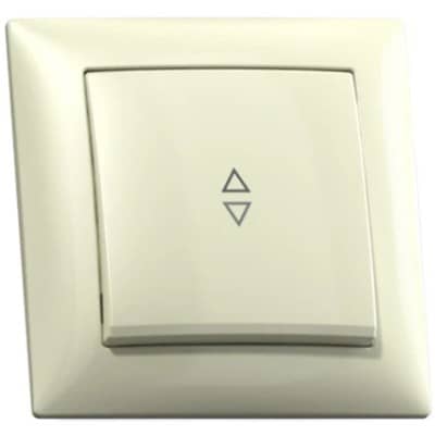 Купить Переключатель Кунцево-Электро Селена С610-396 одноклавишный Слоновая кость по низкой цене