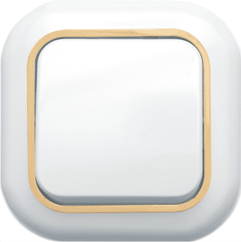 Купить Выключатель Кунцево-Электро Валентина С16-040(З) одноклавишный белый с золотом по низкой цене