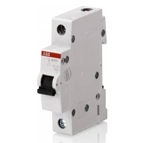 Купить Автоматический выключатель ABB SH201L 1P 4.5кА 63А С по низкой цене