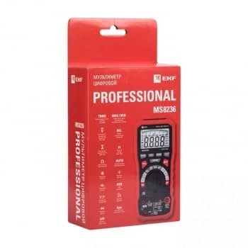 Купить Мультиметр EKF Professional MS8236 цифровой по низкой цене