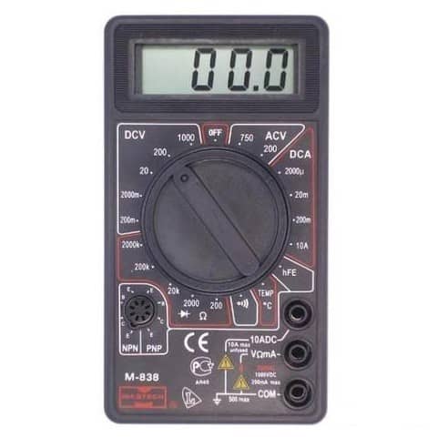 Купить Мультиметр Mastech M838 цифровой по низкой цене