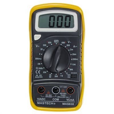 Купить Мультиметр Mastech MAS838 цифровой по низкой цене