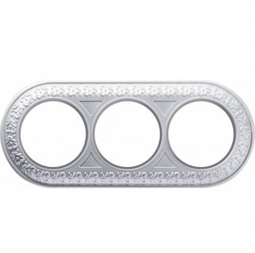 Купить Рамка Werkel Antik Runda WL70-frame-03 жемчужная трехместная по низкой цене