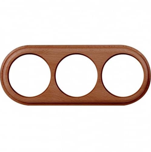 Купить Рамка Werkel Legend WL15-frame-03 итальянский орех трехместная по низкой цене