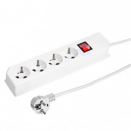 Купить Удлинитель PROconnect 11-9514 4 розетки с заземлением ПВС 3х0,75 2200 Вт 3 м по низкой цене