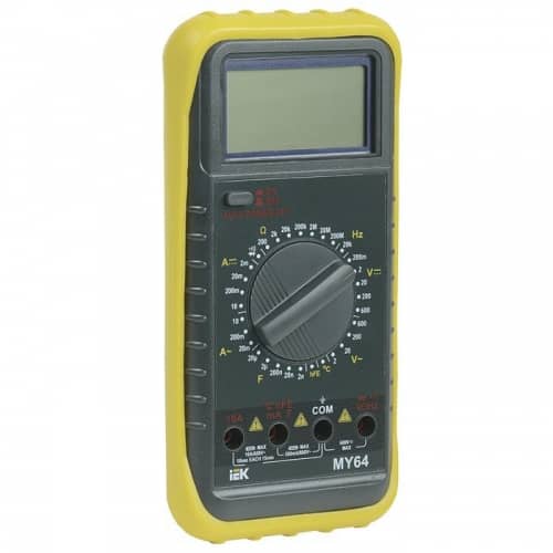 Купить Мультиметр IEK Professional MY64 цифровой по низкой цене