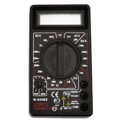 Купить Мультиметр Mastech M830BZ цифровой по низкой цене