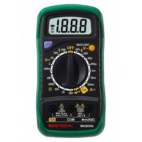 Купить Мультиметр Mastech MAS830L цифровой по низкой цене