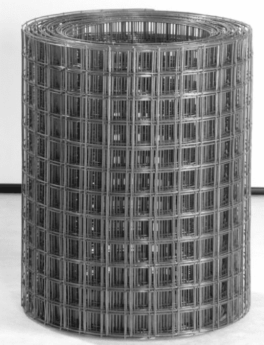 Купить Сетка сварная оцинкованная ячейка 50x50; диаметр 1,6, высота 0,5/ 1,0/ 1,5/ 1,8/ 2,0 по низкой цене