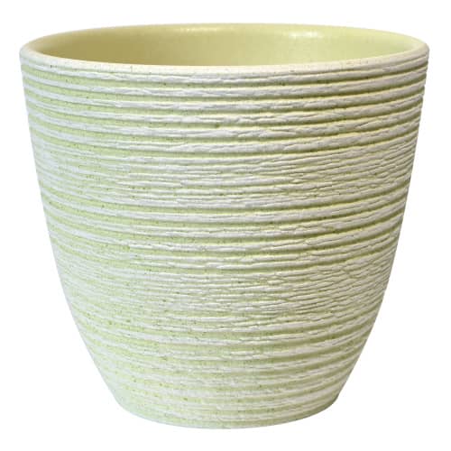 Купить Горшок керамический Халва охра крокус d 12 темно-зеленый по низкой цене