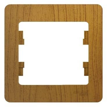 Купить Рамка Schneider Electric Glossa GSL000501 дерево дуб одноместная по низкой цене