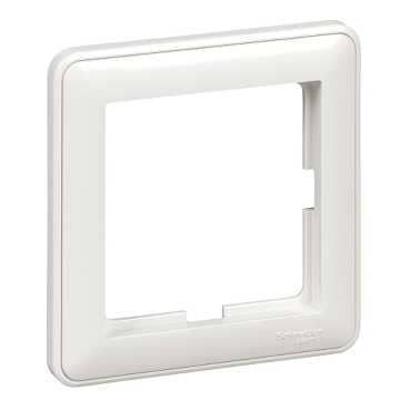 Купить Рамка Schneider Electric W59 KD-1-18 белая одноместная по низкой цене