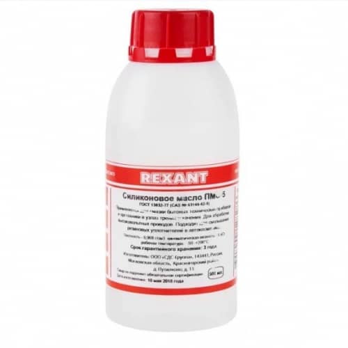 Купить Масло Rexant ПМС-5 силиконовое 500 мл по низкой цене