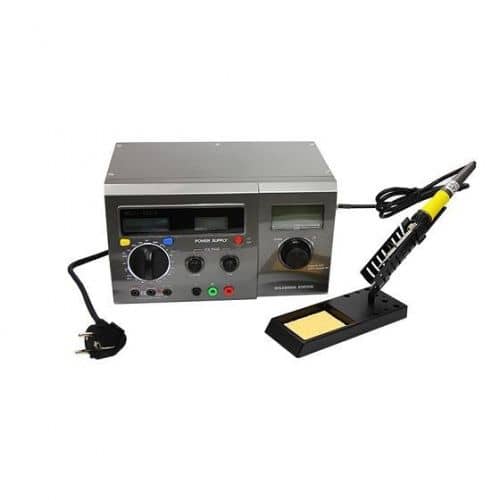 Купить Станция Rexant ZD-8901 паяльная с мультиметром и ЖК-дисплеем по низкой цене