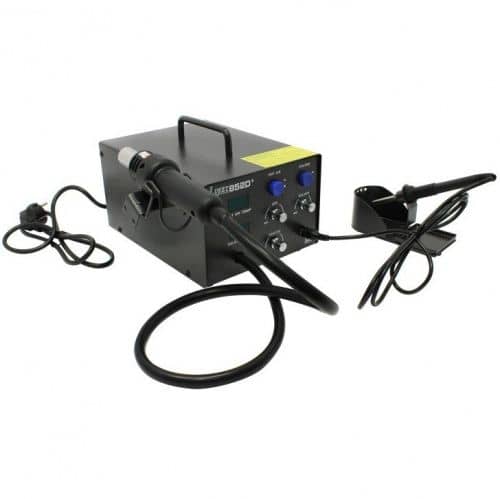 Купить Станция Lukey-852D+ паяльная термовоздушная с феном и цифровым индикатором температуры по низкой цене