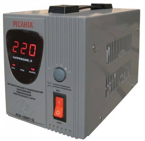 Купить Стабилизатор напряжения Ресанта АСН-1000/1-Ц 63/6/2 по низкой цене