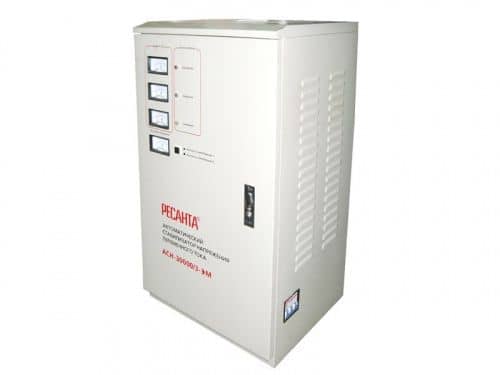 Купить Стабилизатор напряжения РЕСАНТА АСН-30000/3 63/4/7 трёхфазный по низкой цене