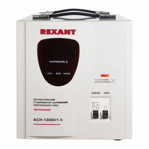 Купить Стабилизатор напряжения Rexant АСН-12000/1-Ц по низкой цене