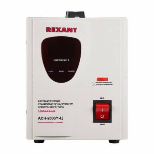 Купить Стабилизатор напряжения Rexant АСН-2000/1-Ц по низкой цене