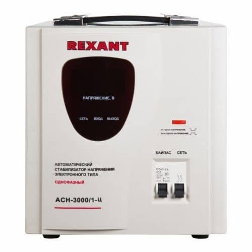 Купить Стабилизатор напряжения Rexant АСН-3000/1-Ц по низкой цене