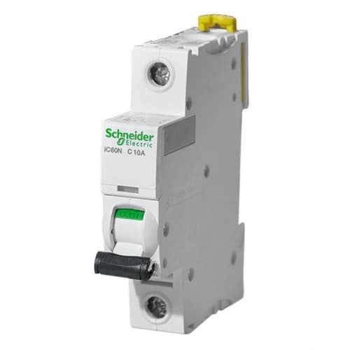 Купить Автоматический выключатель Schneider Electric Acti9 iC60N 1п C 10А 6кА по низкой цене