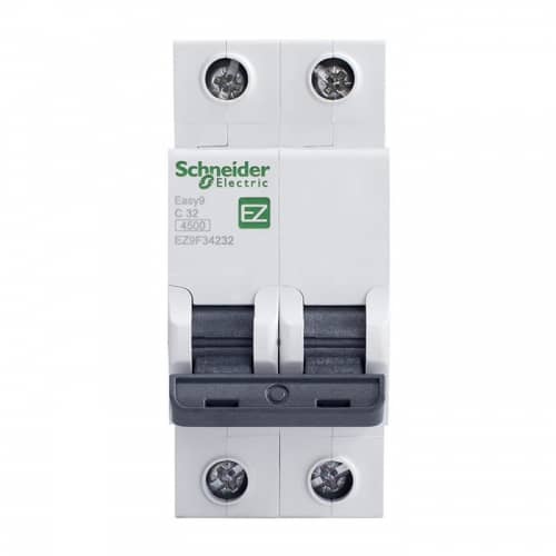Купить Автоматический выключатель Schneider Electric EASY 9 2П C 32А 4,5кА по низкой цене
