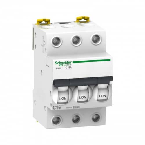 Купить Автоматический выключатель Schneider Electric Acti9 iK60 3п C 16А 6кА по низкой цене
