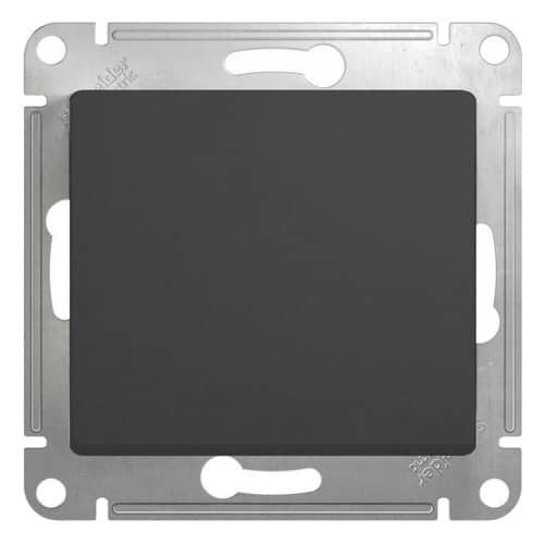 Купить Переключатель Schneider Electric Glossa GSL000771 перекрестного одноклавишный антрацит по низкой цене