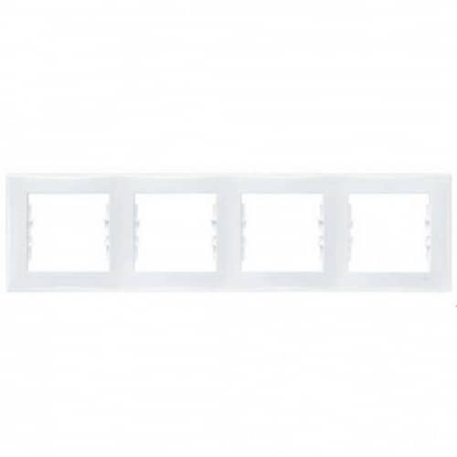 Купить Рамка Schneider Electric Sedna SDN5800721 белая трехместная по низкой цене