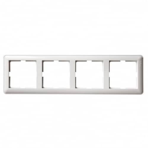 Купить Рамка Schneider Electric W59 KD-4-18 белая четырехместная по низкой цене